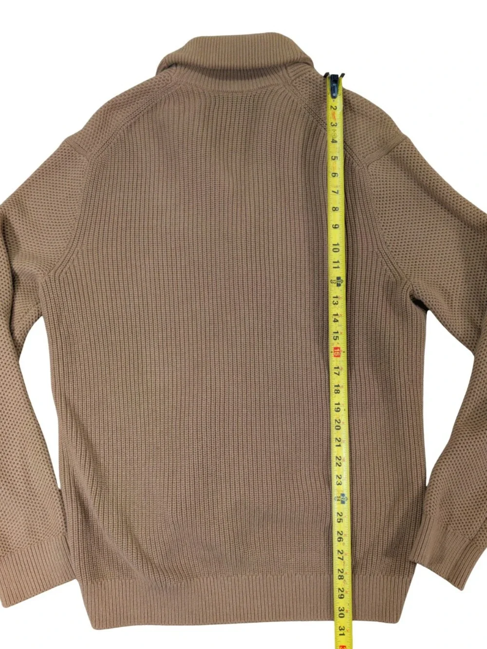 Banana Republic Honeycomb Shawl Cardigan Sweater Mens Large